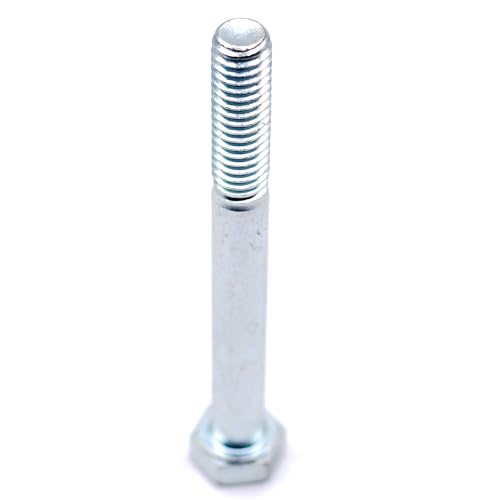 Grade 5 Zinc Plated Steel Hex Cap Screw Bolt, 5/16"-18 x 3" Length