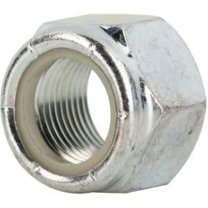 1/4"-20 NE Nylon Insert Hex Lock Nut Zinc (Pack of 100)