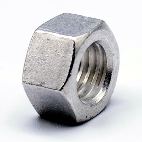 6061 Aluminum Hex Nut, 5/8"-11 Thread Size
