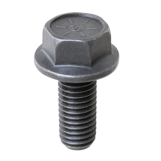 Grade 8 Hex Flange Screw (Frame Bolt), Black Phosphate & Oil 5/8"-11 x 1-1/2", 2" Length