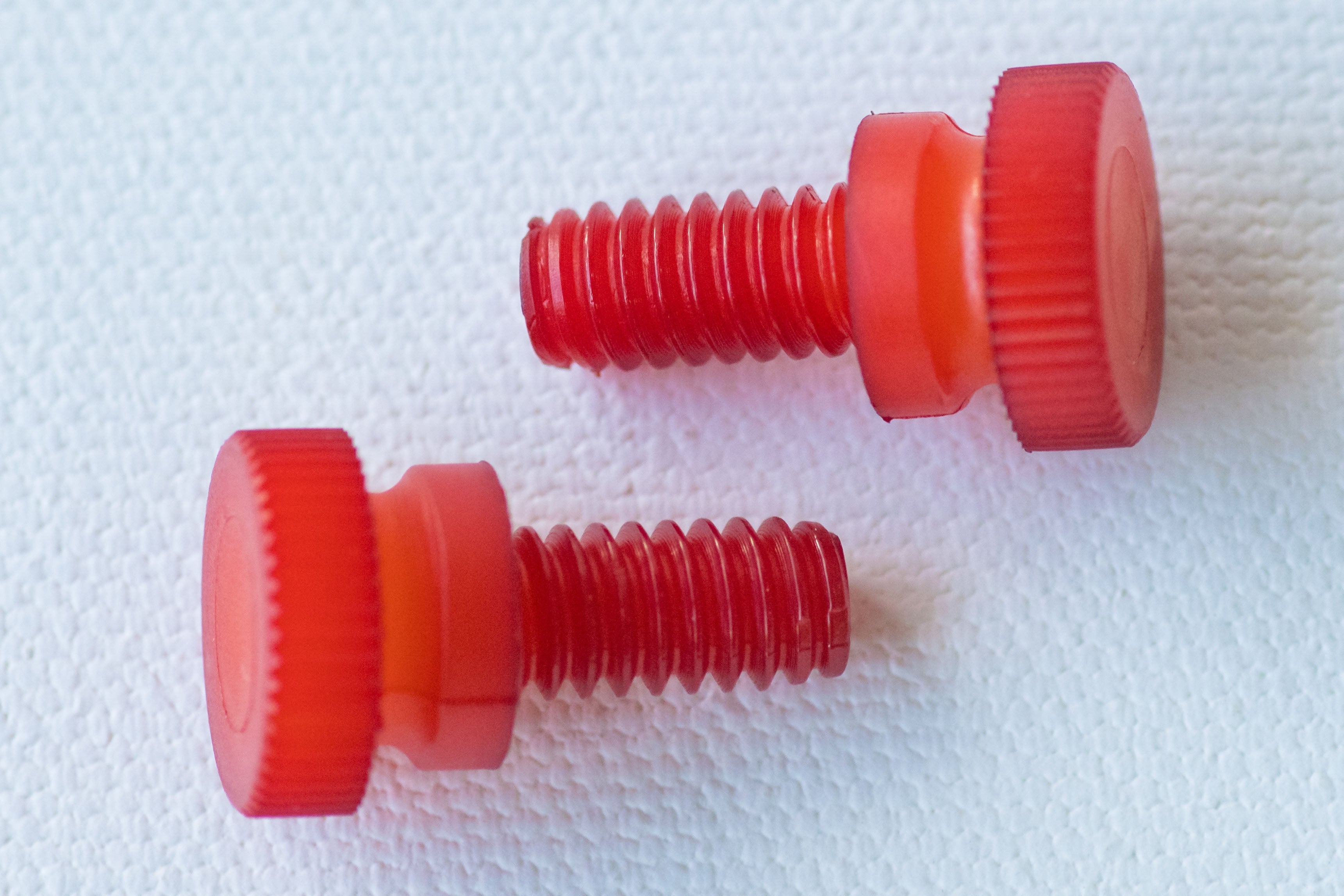 Nylon Thumb Screws, 1/4